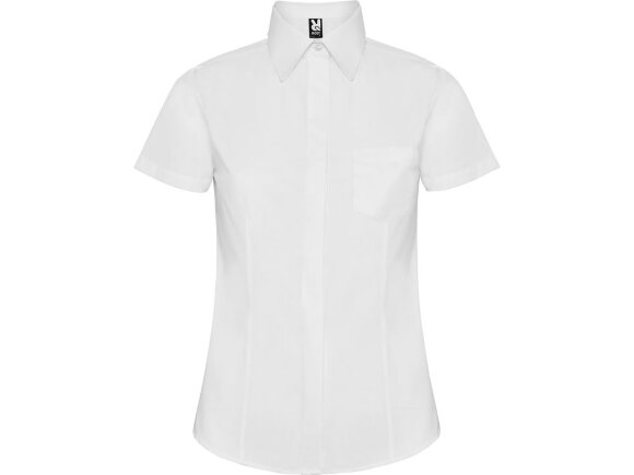 Рубашка Sofia женская с коротким рукавом, белый Рубашка Sofia женская с коротким рукавом, белый