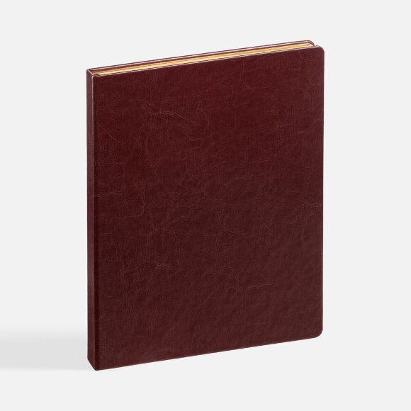 Ежедневник Grand Nebraska на заказ, недатированный, бордовый