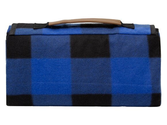 Плед для пикника Recreation, синий/черный Плед для пикника Recreation, синий/черный