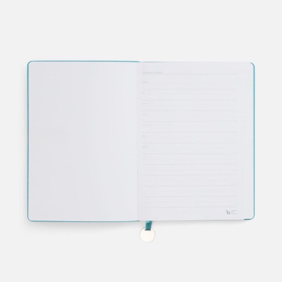 Ежедневник Lafite, недатированный, бирюзовый