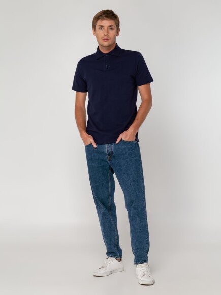 Рубашка поло мужская Virma Light, темно-синяя (navy) Рубашка поло мужская Virma Light, темно-синяя (navy)