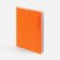 Ежедневник Tact, недатированный, оранжевый