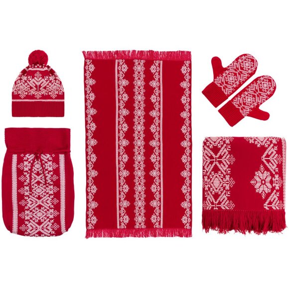 Плед Onego, красный Плед Onego, красный