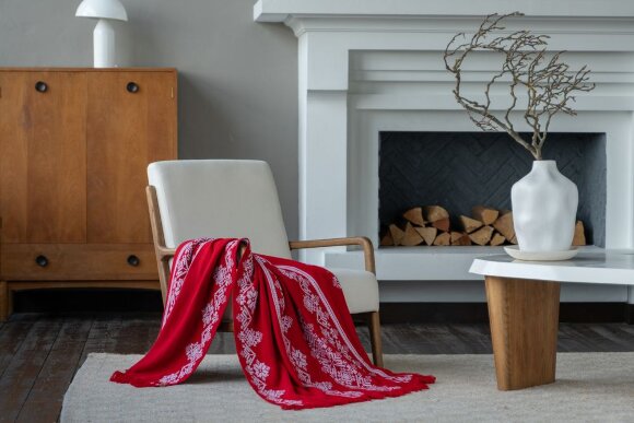 Плед Onego, красный Плед Onego, красный