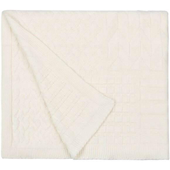 Плед Snippet, молочно-белый Плед Snippet, молочно-белый