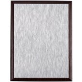 Плакетка Plaque, большая, вишня с серебристой пластиной