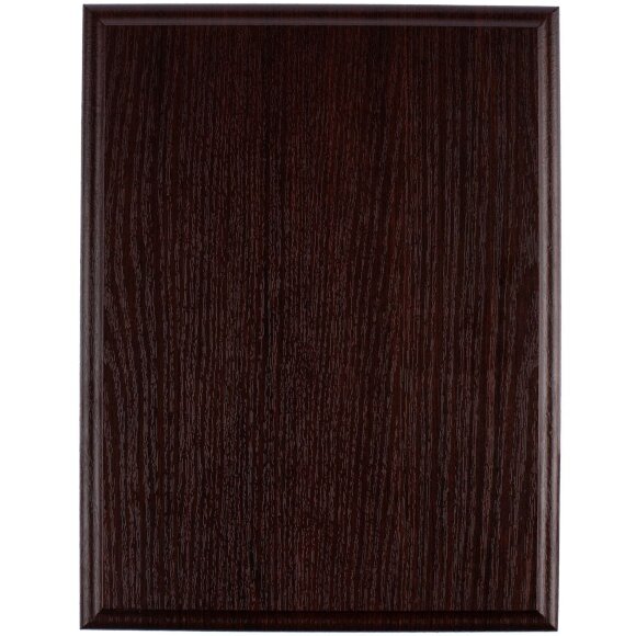 Плакетка Plaque, большая, вишня с серебристой пластиной