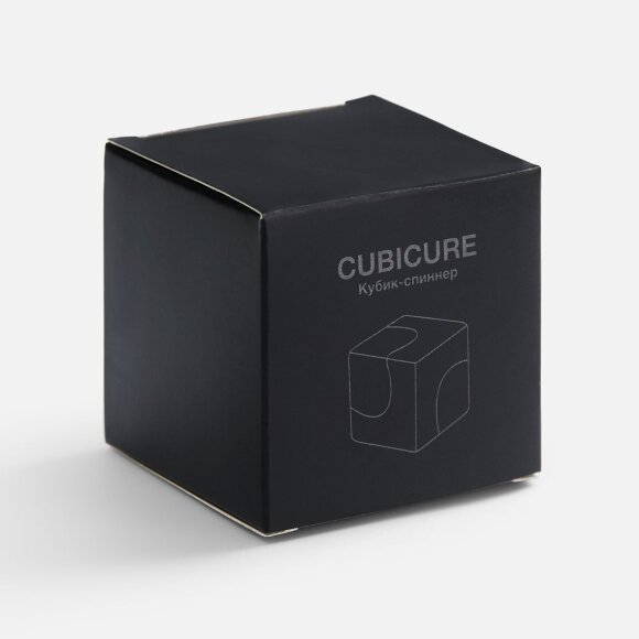 Кубик-спиннер Cubicure, черный Кубик-спиннер Cubicure, черный