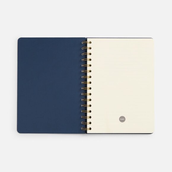 Ежедневник Spiral, недатированный, синий