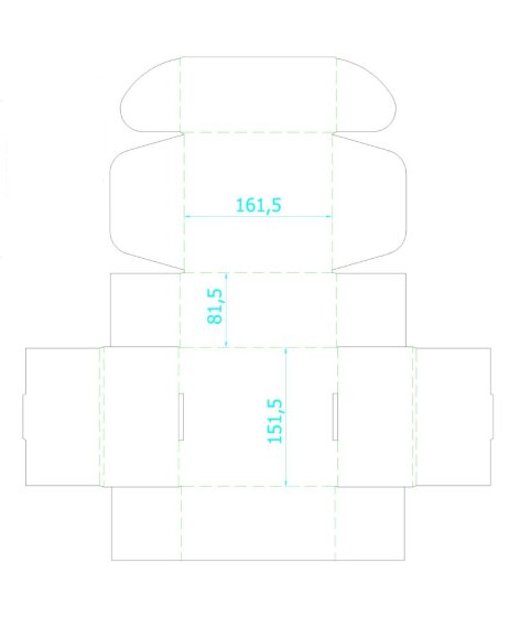 Коробка Piccolo, крафт