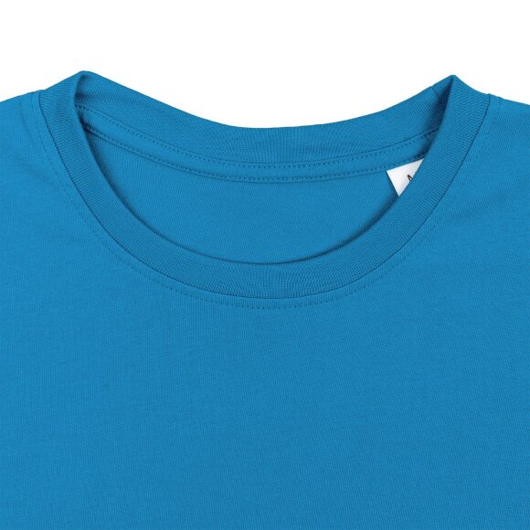 Футболка унисекс T-Bolka 180, бирюзовая Футболка унисекс T-Bolka 180, бирюзовая