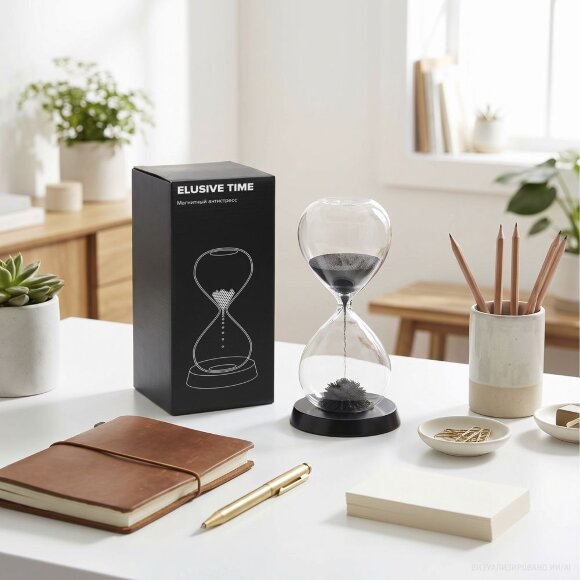 Магнитный антистресс Elusive Time, черный Магнитный антистресс Elusive Time, черный