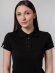 Рубашка поло женская Virma Premium Lady, черная Рубашка поло женская Virma Premium Lady, черная