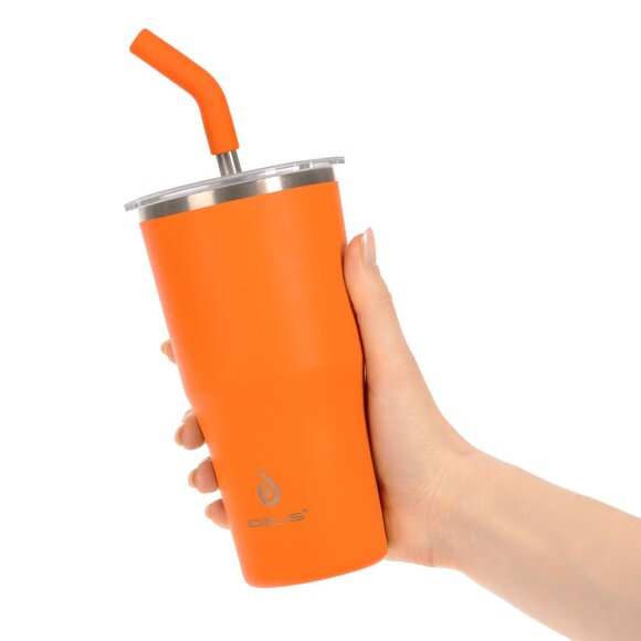 Термостакан Sapporo М, оранжевый Термостакан Sapporo М, оранжевый