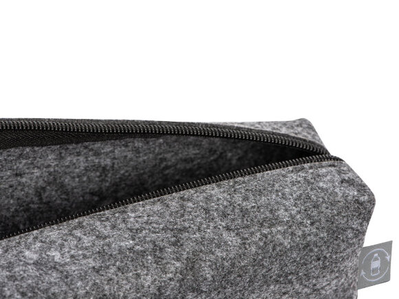 Пенал Felt из RPET-фетра, серый