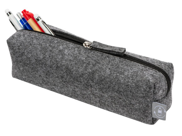 Пенал Felt из RPET-фетра, серый Пенал Felt из RPET-фетра, серый