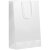 Пакет бумажный «Блеск», средний, белый