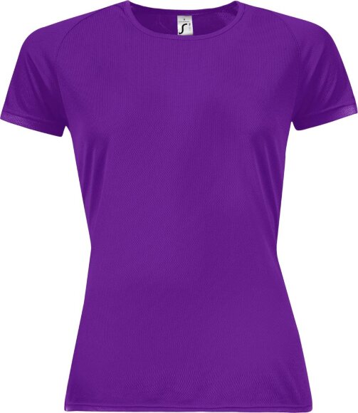 Футболка женская Sporty Women 140, темно-фиолетовая Футболка женская Sporty Women 140, темно-фиолетовая