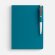 Ежедневник Tact, недатированный, бирюзовый