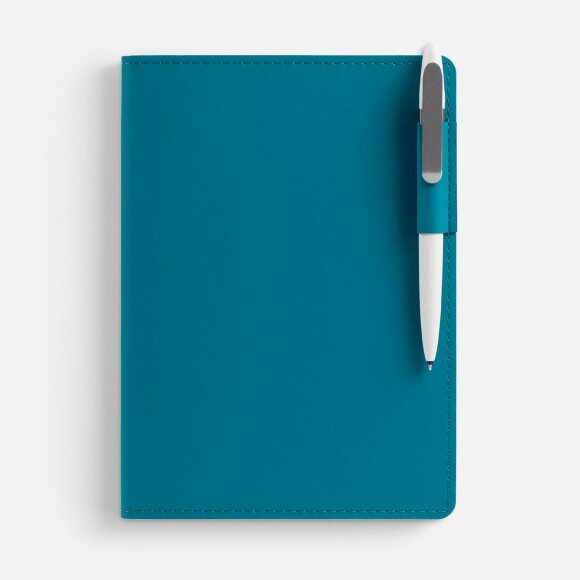Ежедневник Tact, недатированный, бирюзовый