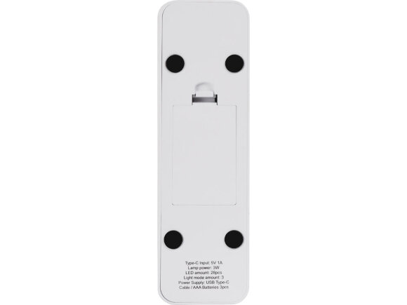 Складывающаяся настольная LED лампа Stack N, 3 Вт, белый