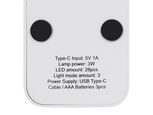 Складная настольная LED лампа Stack N, 3 Вт, белый Складная настольная LED лампа Stack N, 3 Вт, белый