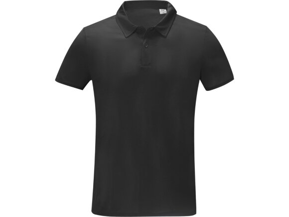 Мужская стильная футболка поло с короткими рукавами Deimos, черный