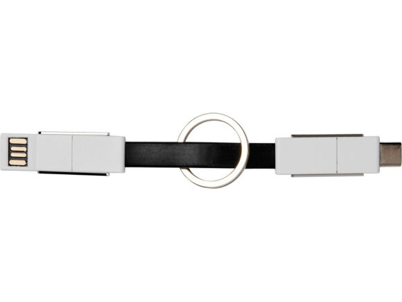 Кабель One 4 в 1, черный Кабель One 4 в 1, черный