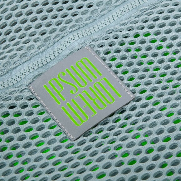 Лейбл светоотражающий Tao, L, серый