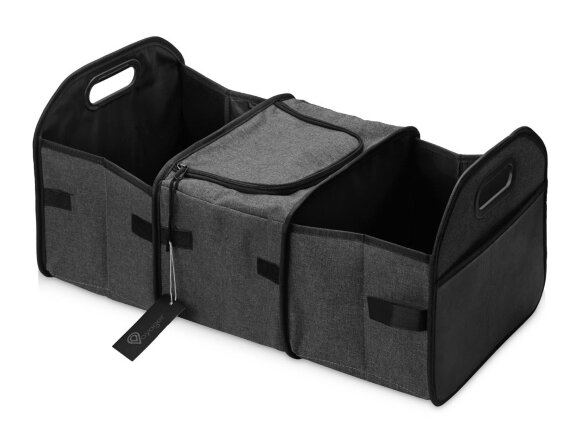 Органайзер автомобильный складной Harmony, темно-серый Органайзер автомобильный складной Harmony, темно-серый