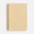 Ежедневник Spiral, недатированный, бежевый