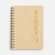 Ежедневник Spiral, недатированный, бежевый