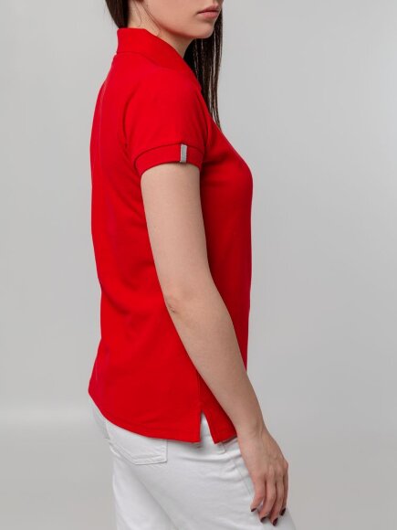 Рубашка поло женская Virma Premium Lady, красная Рубашка поло женская Virma Premium Lady, красная