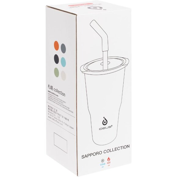 Термостакан Sapporo М, серый Термостакан Sapporo М, серый