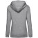 Толстовка с капюшоном женская BNC Inspire (Organic), серый меланж
