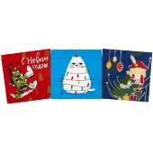 Набор Warmest Wishes: 3 открытки с конвертами Набор Warmest Wishes: 3 открытки с конвертами