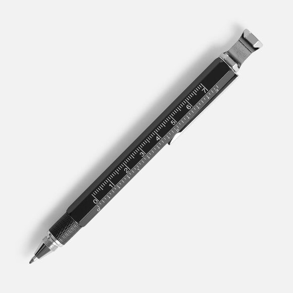 Ручка шариковая Numeric, мультиинструмент, черная Ручка шариковая Numeric, мультиинструмент, черная