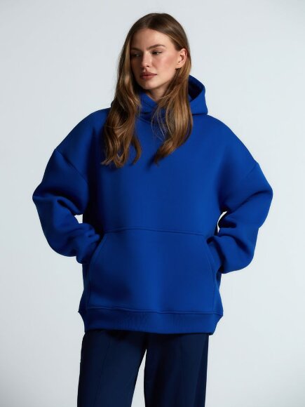 Худи Kulonga Oversize, ярко-синее Худи Kulonga Oversize, ярко-синее