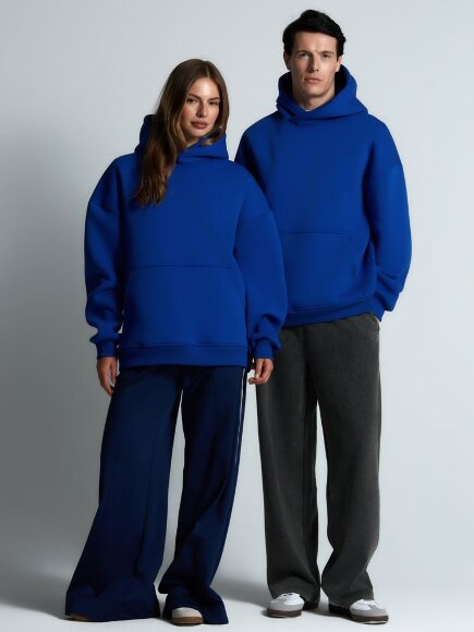 Худи Kulonga Oversize, ярко-синее Худи Kulonga Oversize, ярко-синее