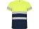 Футболка Delta мужская, нэйви/неоновый желтый