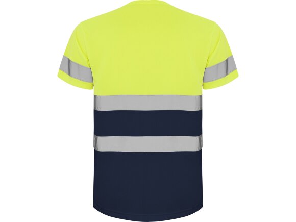 Футболка Delta мужская, нэйви/неоновый желтый