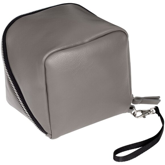 Дорожная косметичка Cubo, серая Дорожная косметичка Cubo, серая