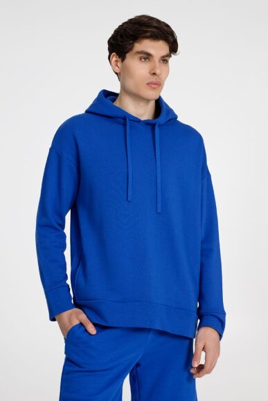 Худи унисекс H2, синее