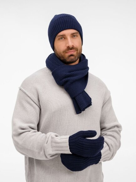 Шапка Catch Match, темно-синяя Шапка Catch Match, темно-синяя