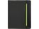 Папка для документов Делос, черный/зеленое яблоко Папка для документов Делос, черный/зеленое яблоко