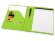 Папка для документов Делос, черный/зеленое яблоко Папка для документов Делос, черный/зеленое яблоко