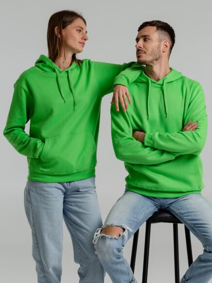 Толстовка с капюшоном Snake II зеленое яблоко Толстовка с капюшоном Snake II зеленое яблоко