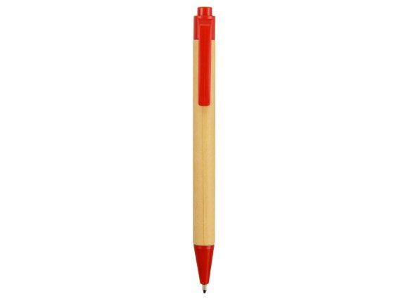 Блокнот Priestly с ручкой, красный