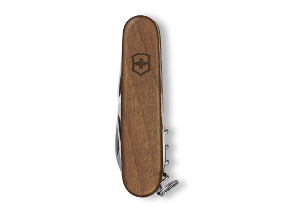 Нож перочинный VICTORINOX Spartan Wood, 91 мм, 10 функций, рукоять из орехового дерева Нож перочинный VICTORINOX Spartan Wood, 91 мм, 10 функций, рукоять из орехового дерева
