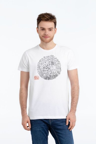 Футболка «Качели», белая Футболка «Качели», белая